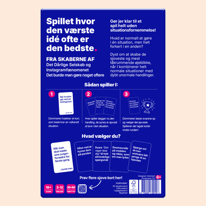 DET BURDE MAN GØRE NOGET OFTERE