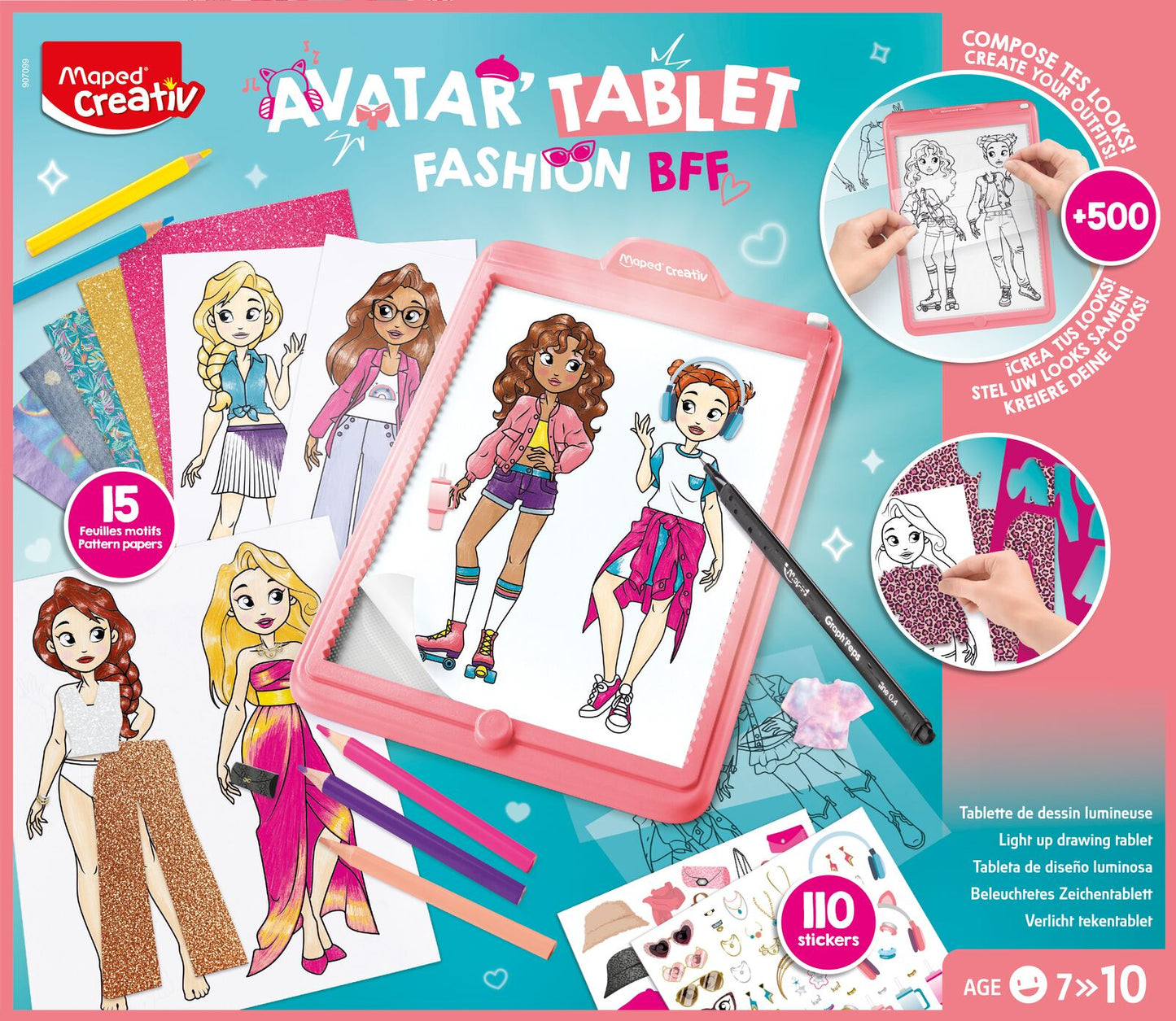 MAPED AVATAR TABLET - FASHION BFF