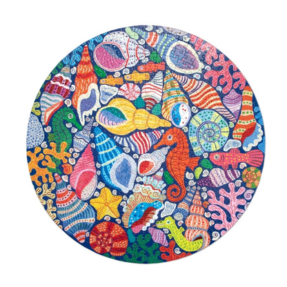 EEBOO SEAHORSES SHELLS AND CORAL 1000 BRIKKER