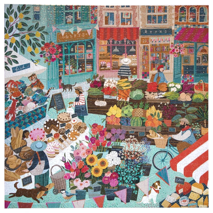EEBOO ENGLISH GREEN MARKET 1000 BRIKKER