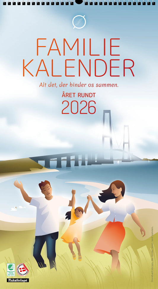 FAMILIEKALENDER KUNSTKALENDER 2026