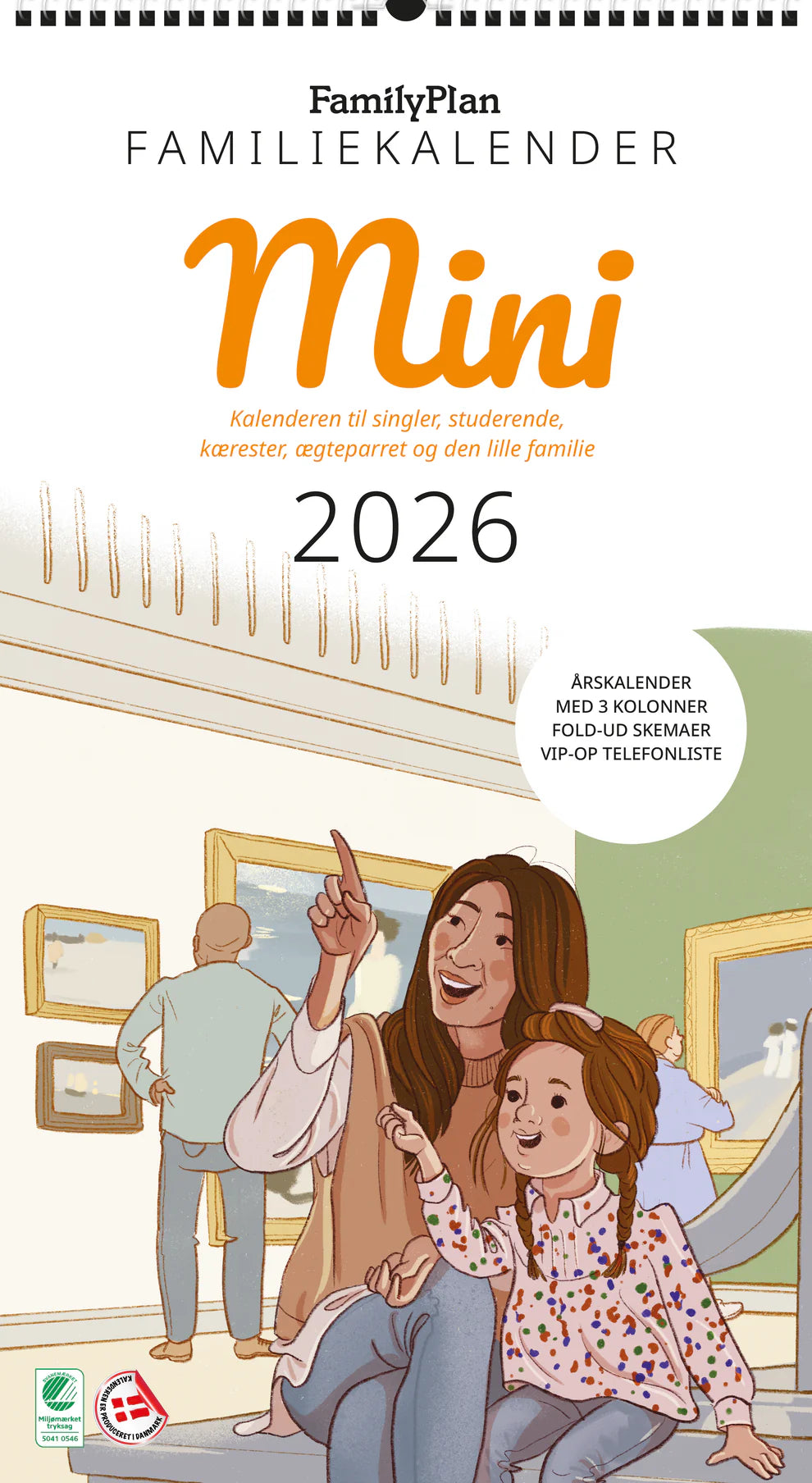 FAMILIEKALENDER MINI 2026