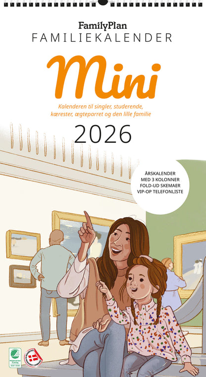 FAMILIEKALENDER MINI 2026