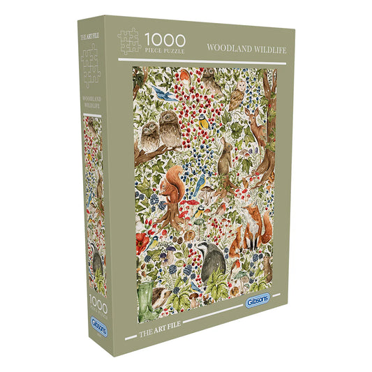 GIBSON ART WOODLAND WILDLIFE 1000 BRIKKER