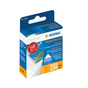 HERMA FOTOHJØRNE 250 STK