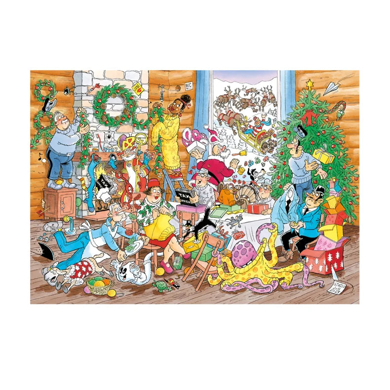 JAN VAN HAASTEREN WOOLLY CHRISTMAS 500 BRIKKER