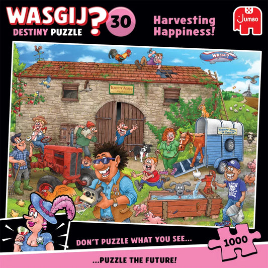 WASGIJ HARVESTING HAPPINESS! 1000 BRIKKER