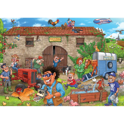 WASGIJ HARVESTING HAPPINESS! 1000 BRIKKER