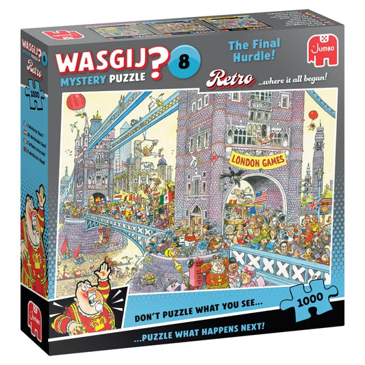 WASGIJ RETRO 8 - THE FINAL HURDLE 1000 BRIKKER