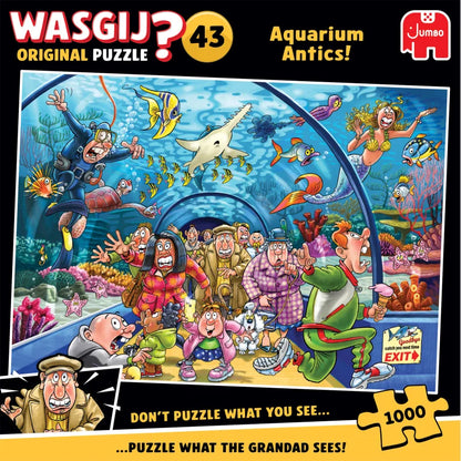WASGIJ 43 AQUARIUM ANTICS 1000 BRIKKER