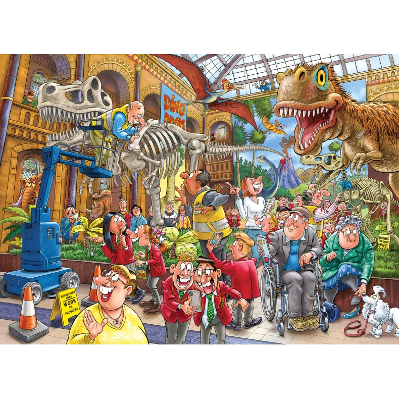 WASGIJ MYSTERY 24 BLIGHT AT THE MUSEUM 1000 BRIK