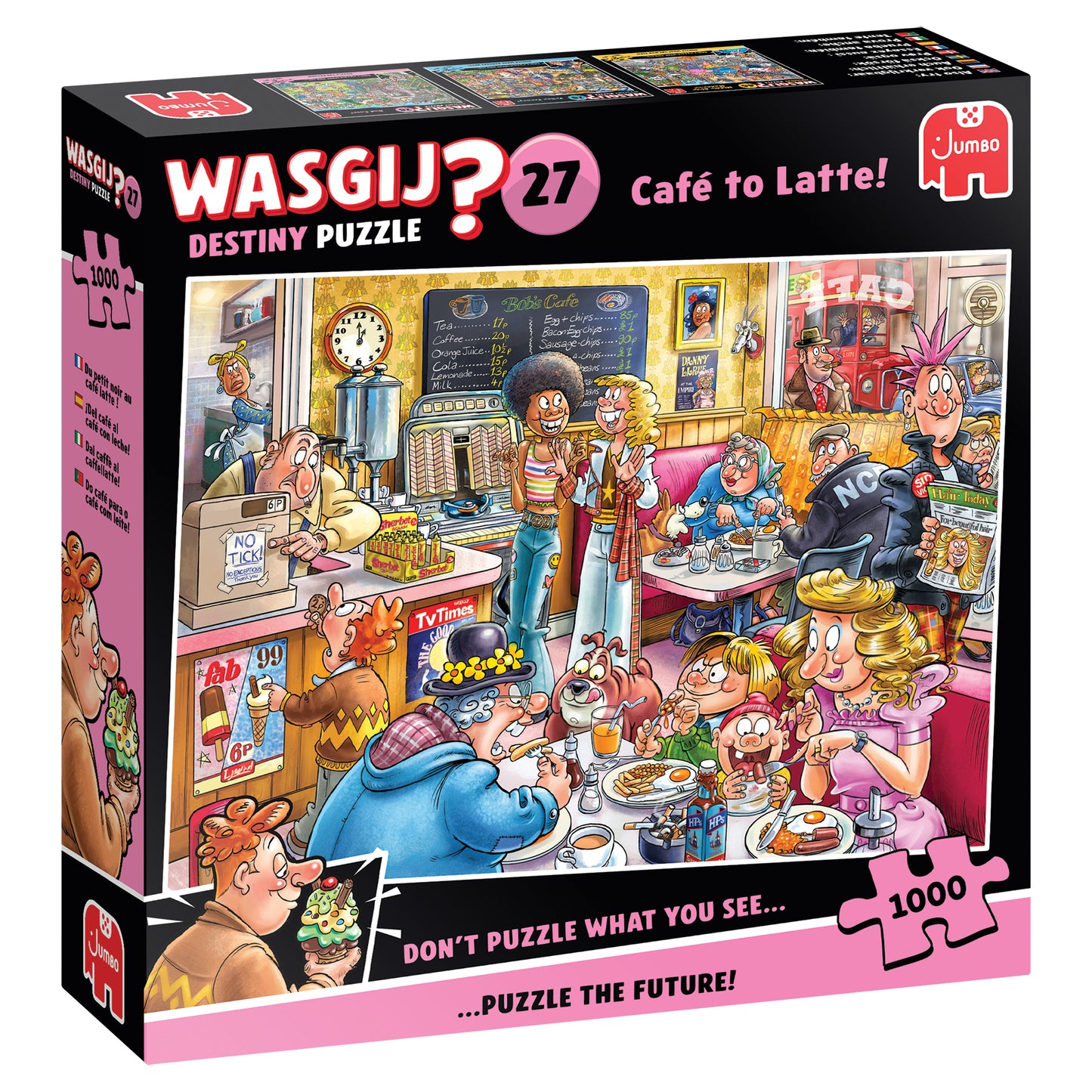WASGIJ DESTINY 27 CAFÉ TO LATTE 1000 BRIKKER