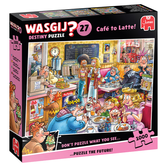 WASGIJ DESTINY 27 CAFÉ TO LATTE 1000 BRIKKER