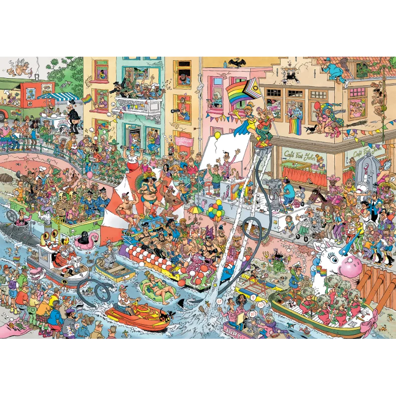 JAN VAN HAASTEREN CELEBRATE PRIDE 1000 BRIKKER