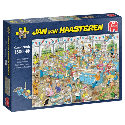 JAN VAN HAASTEREN THE CLASH OF THE BAKERS 1500 BRIKKER
