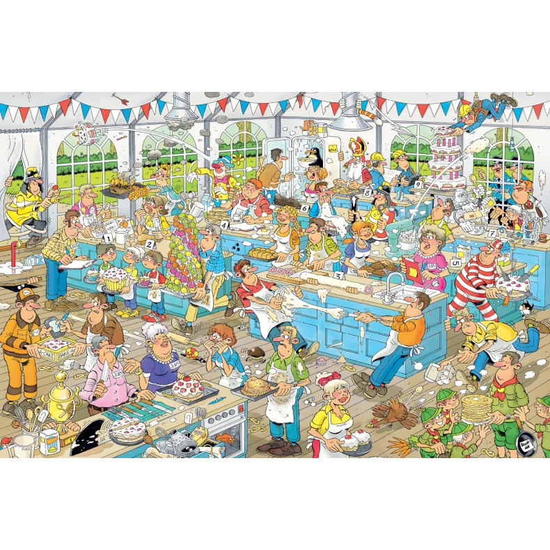 JAN VAN HAASTEREN THE CLASH OF THE BAKERS 1500 BRIKKER