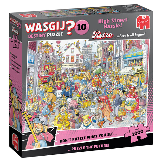 WASGIJ RETRO DESTINY 10 1000 BRIKKER HIGH STREET HASSLE