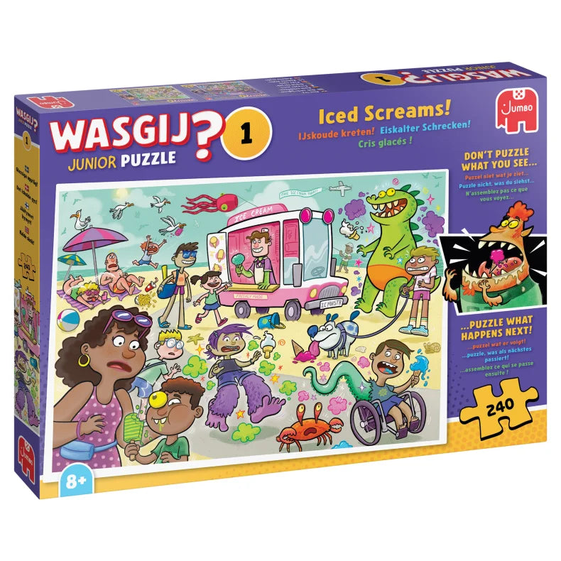 WASGIJ 1 JUNIOR ICED SCREAMS 240 BRIKKER