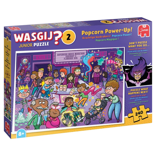 WASGIJ 2 JUNIOR POPCORN POWER-UP 240 BRIKKER