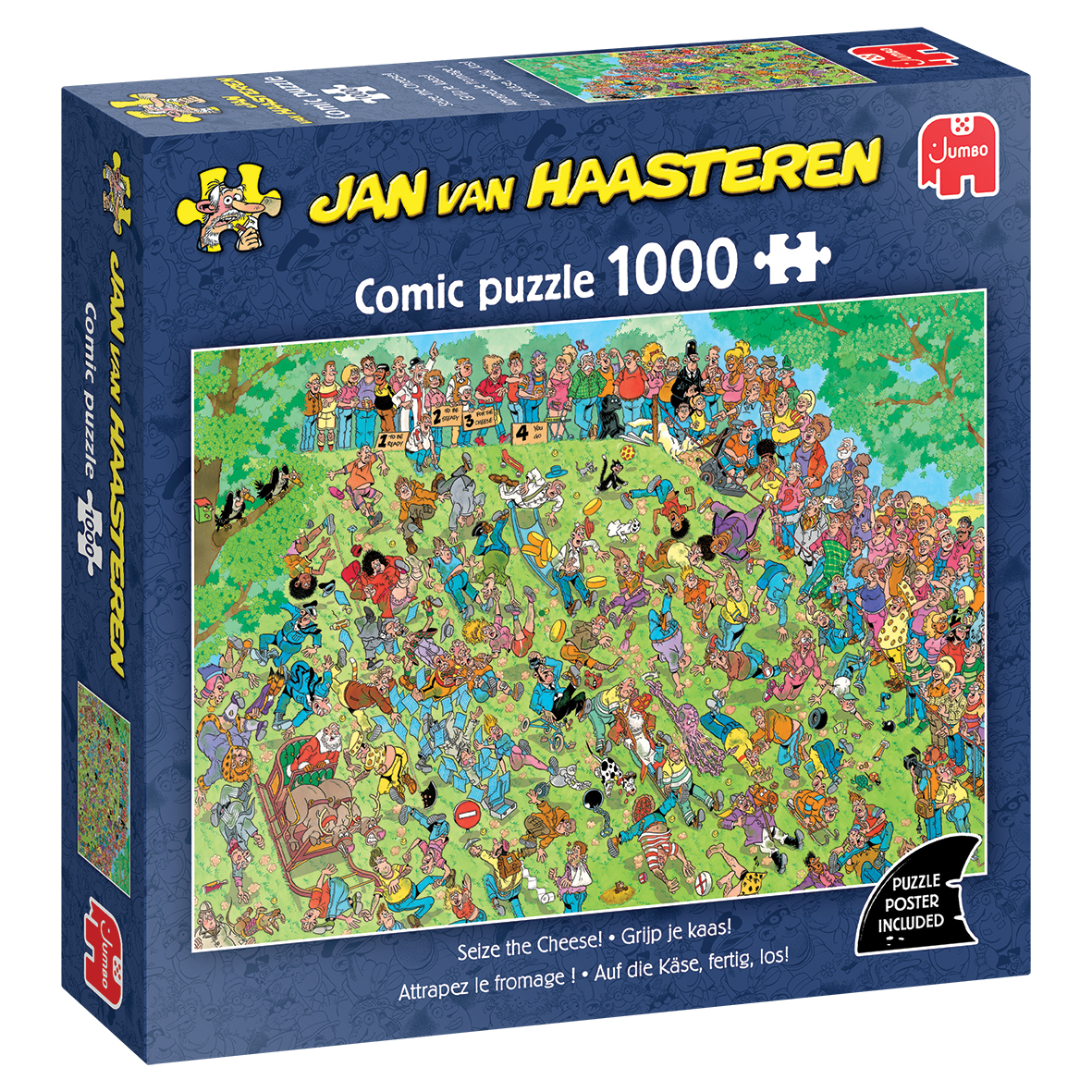 JAN VAN HAASTEREN SEIZE THE CHEESE! 1000 PCS