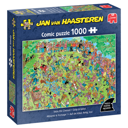 JAN VAN HAASTEREN SEIZE THE CHEESE! 1000 PCS