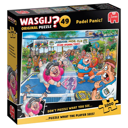 WASGIJ ORIGINAL 49 PADEL PANIC! 1000 BRIKKER
