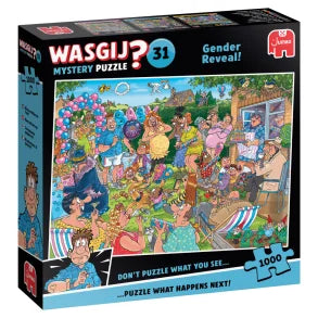 WASGIJ MYSTERY 31 GENDER REVEAL 1000 BRIKKER