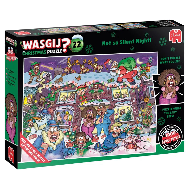 WASGIJ CHRISTMAS 22 NOT SO SILENT NIGHT (2x1000 BRIKKER)