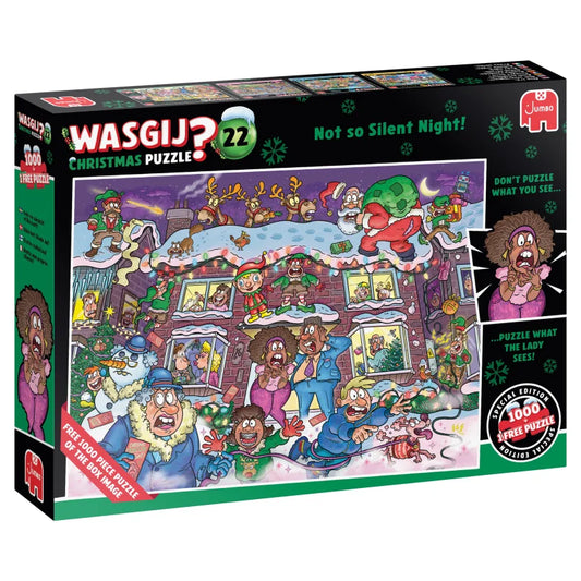 WASGIJ CHRISTMAS 22 NOT SO SILENT NIGHT (2x1000 BRIKKER)