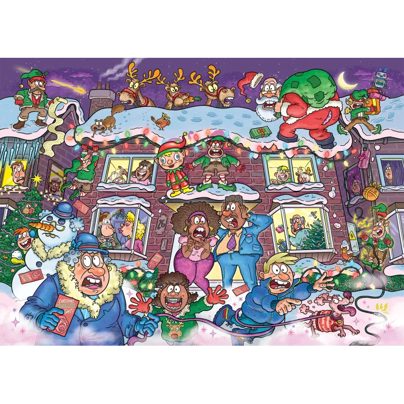 WASGIJ CHRISTMAS 22 NOT SO SILENT NIGHT (2x1000 BRIKKER)