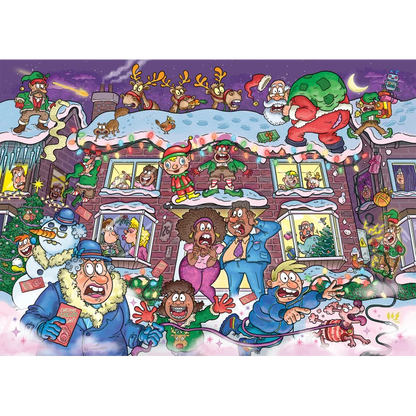 WASGIJ CHRISTMAS 22 NOT SO SILENT NIGHT (2x1000 BRIKKER)