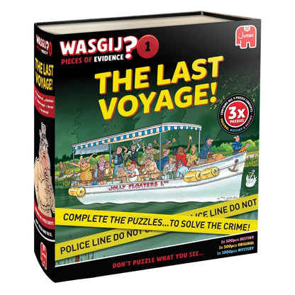 WASGIJ PIECES OF EVIDENCE (2X500PCS & 1X1000PCS)
