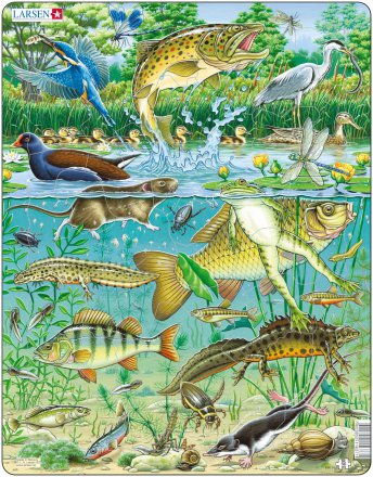 LARSEN PUSLESPIL POND 50 PCS