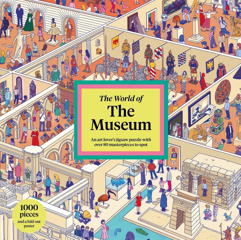 THE WORLD OF THE MUSEUM 1000 BRIKKER