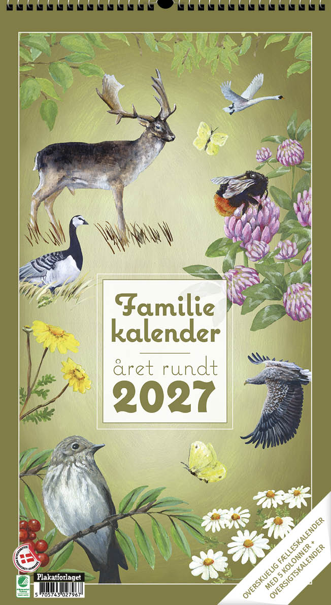 PLAKATFORLAGET ÅRET RUNDT I NATUREN 2027