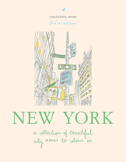NEW YORK COLOURING BOOK - ZOÉ DE LAS CASES