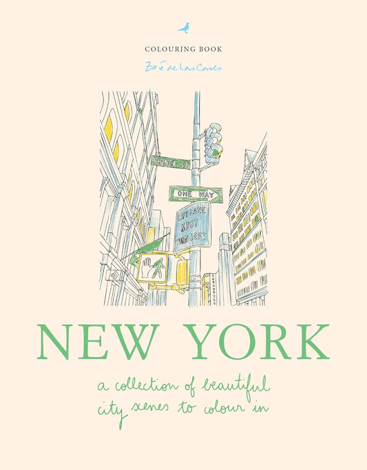 NEW YORK COLOURING BOOK - ZOÉ DE LAS CASES