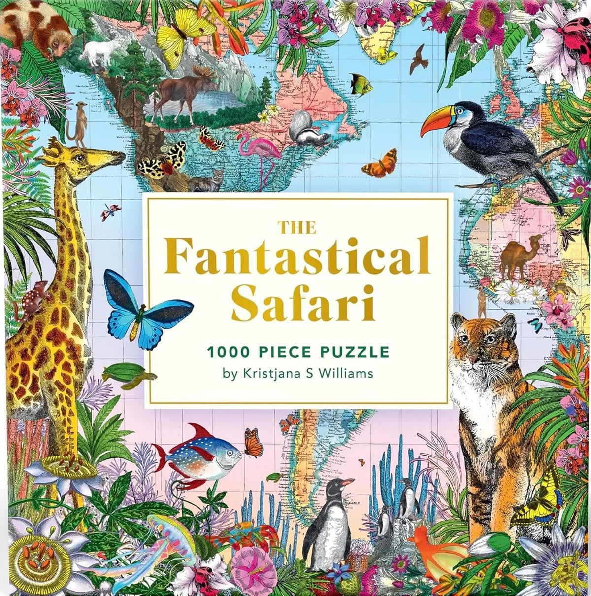 THE FANTASTICAL SAFARI - 1000 BRIKKER