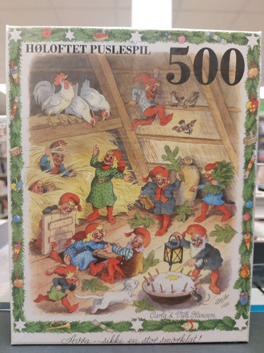 HØLOFTET PUSLESPIL 500 BRIKKER