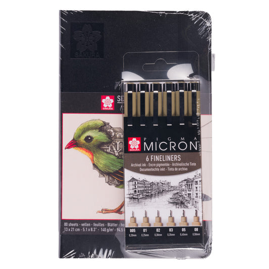 SAKURA PIGMA MICRON OG SKETCH BOOK