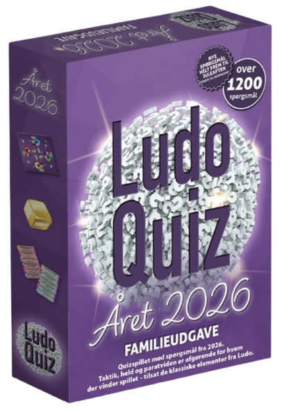 LUDO QUIZ ÅRET 2026 FAMILIEUDGAVE