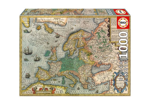 EDUCA 1000 MAP OF EUROPE