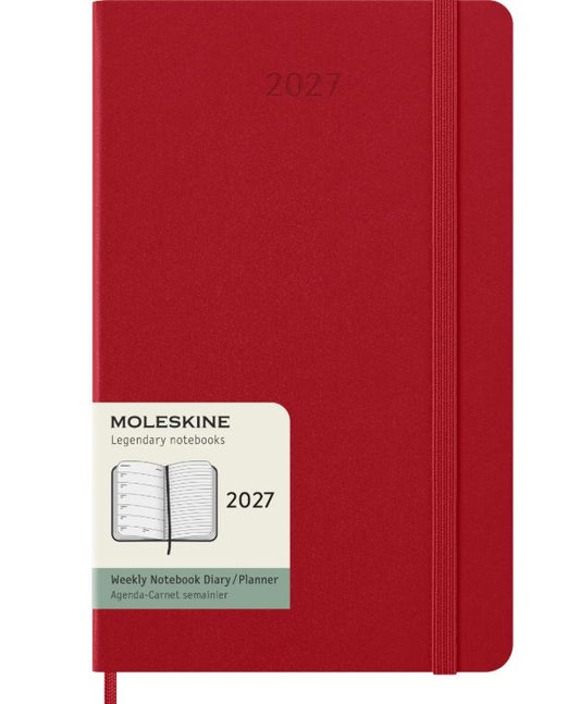 MOLESKINE CLASSIC HARD 12M WEEK NOTE 2027