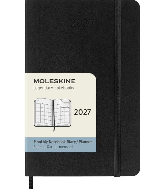 MOLESKIN CLASSIC SOFT MONTHNOTE 2027