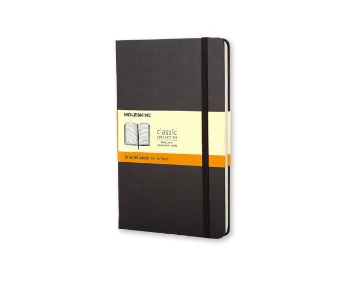 MOLESKINE LARGE S M/240 LINJ ARK HARD COVER