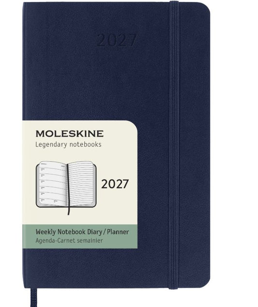 MOLESKINE WEEKLY NOTEBOOK DIARY 2027