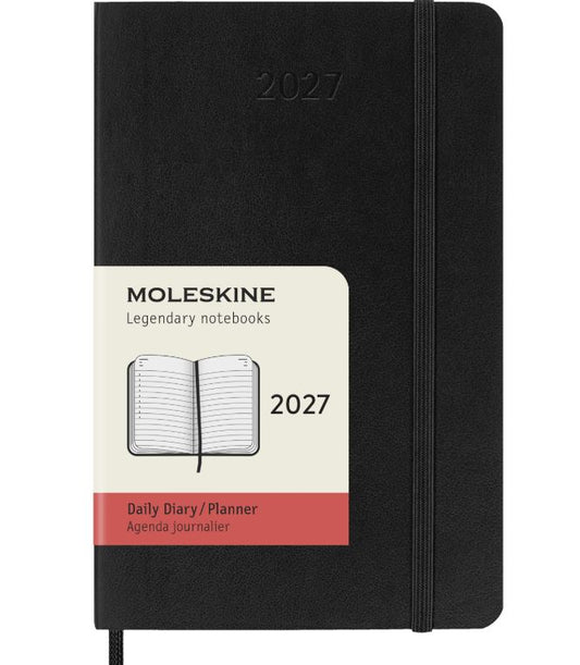 MOLESKINE CLASSICS SOFT 12M DAILY SORT POCKET 2027