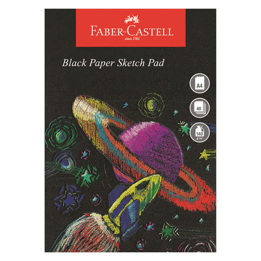 BLOK A4 BLACK 140G 40 ARK