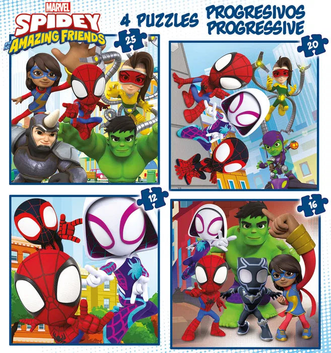 EDUCA 12-16-20-25 SPIDEY PUSLESPIL