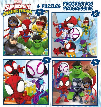 EDUCA 12-16-20-25 SPIDEY PUSLESPIL